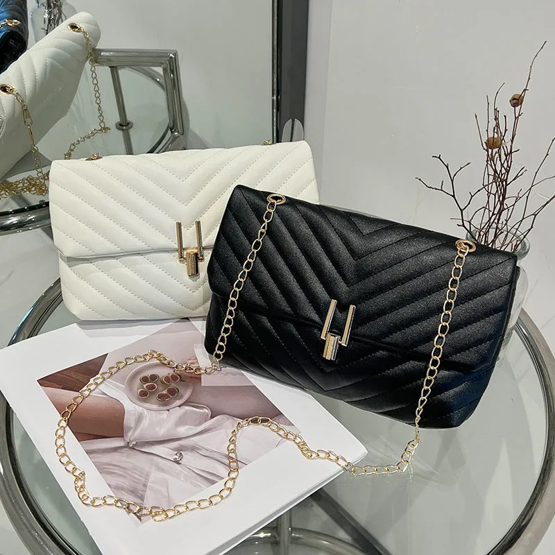Women's Fashion Casual Diamond Crossbody Bag