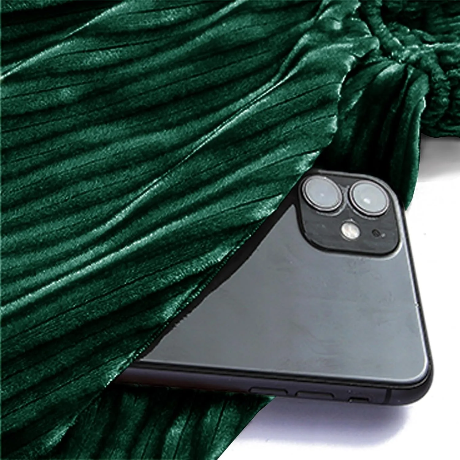 Women's Nursing Short Sleeve V Neck Velvet Maxi Dress Flowy Wedding Party Dresses with Pockets