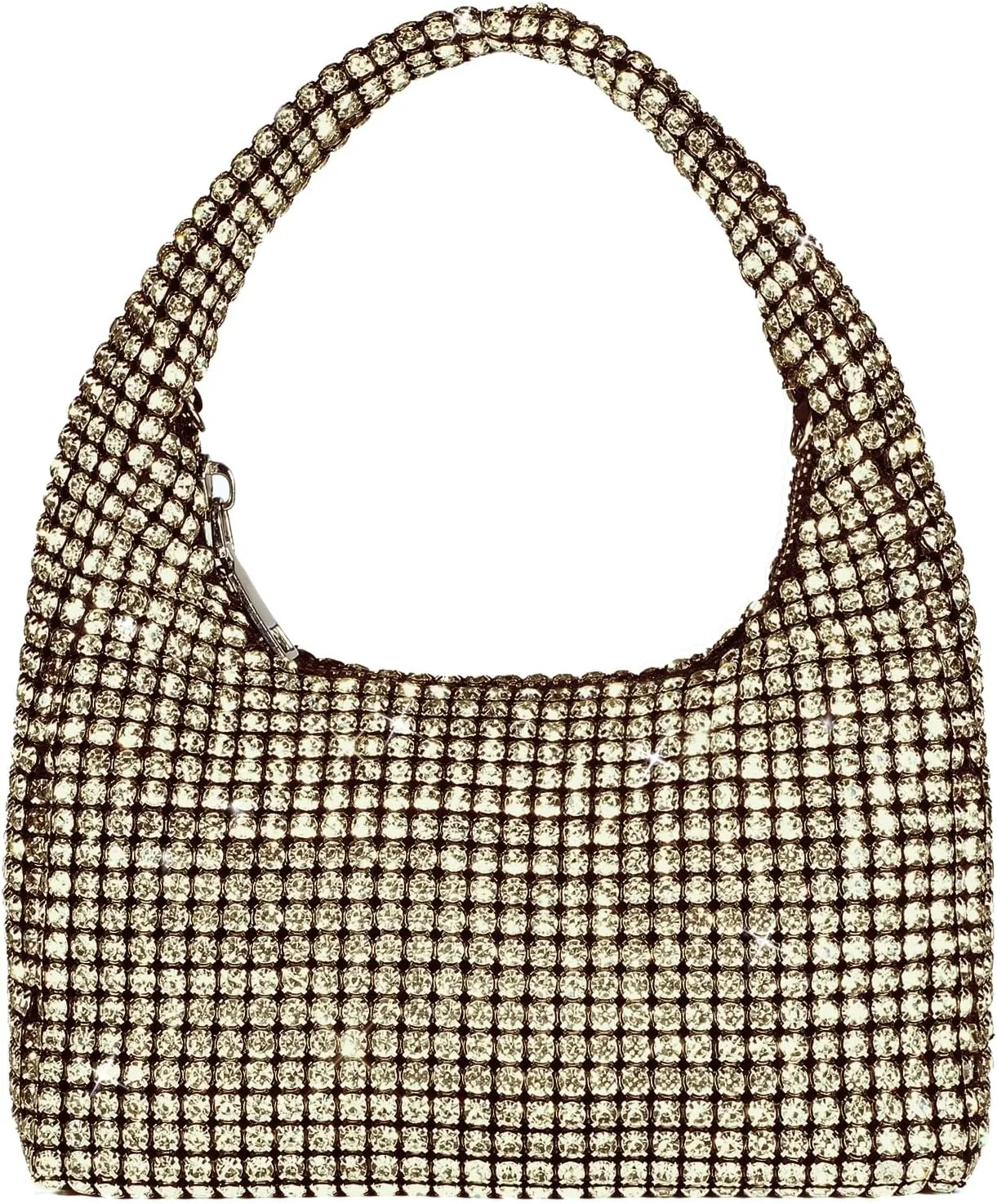 Women's Rhinestone Purses Sparkly Clutch Evening Handbag Prom Purse for Party Bridal Wedding