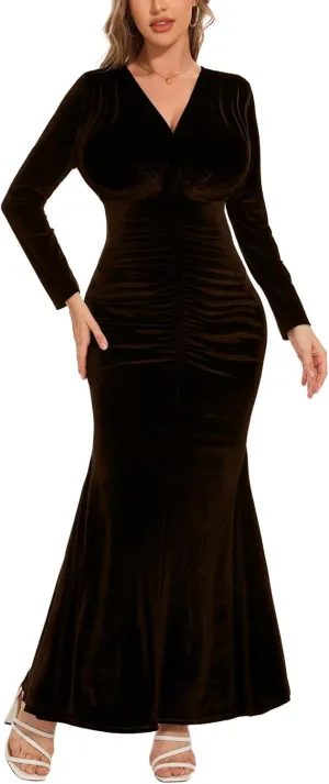 Women’s Sexy Dresses Elegant Evening Party Long Dress