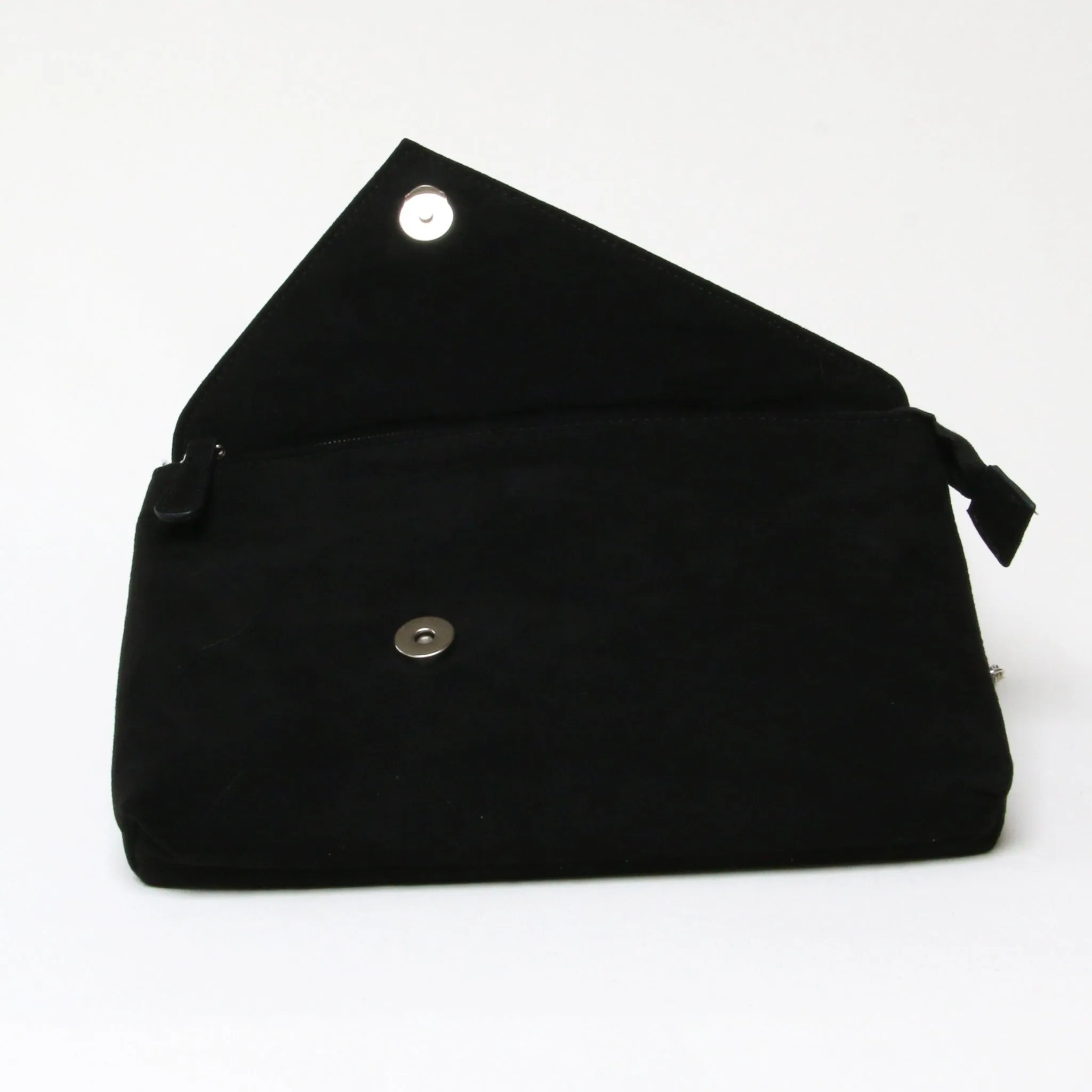 Women's Sparkly Envelope Clutch Bag with Detachable Strap