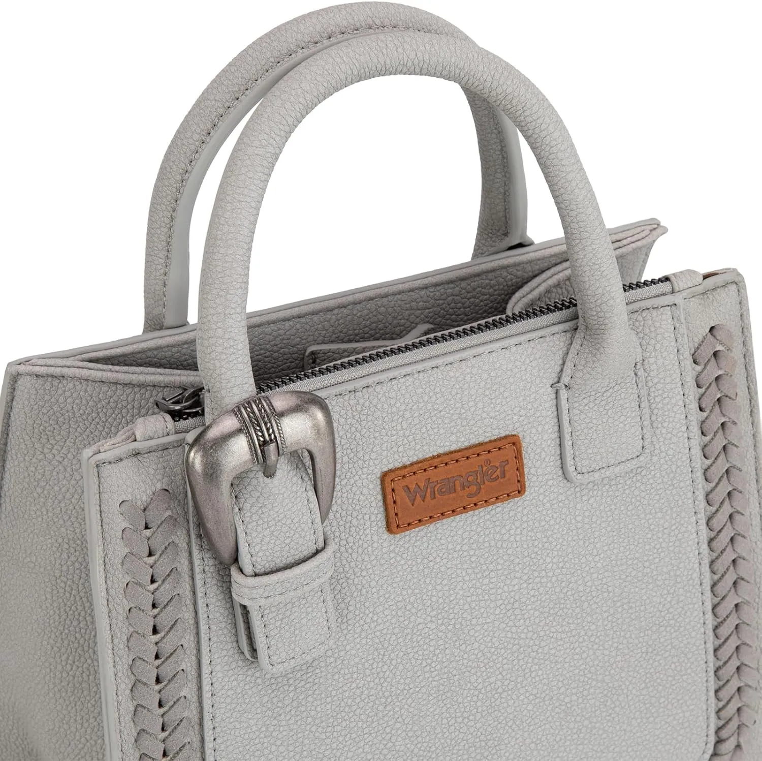 Wrangler Tote Bag for Women Western Cowhide Purse and Wallet Set