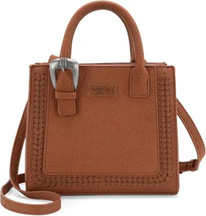 Wrangler Tote Bag for Women Western Cowhide Purse and Wallet Set