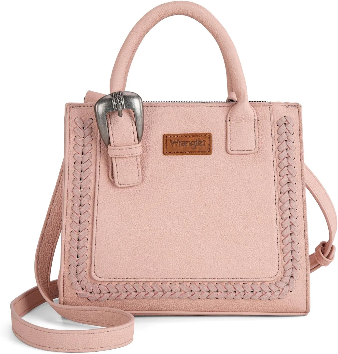 Wrangler Tote Bag for Women Western Cowhide Purse and Wallet Set