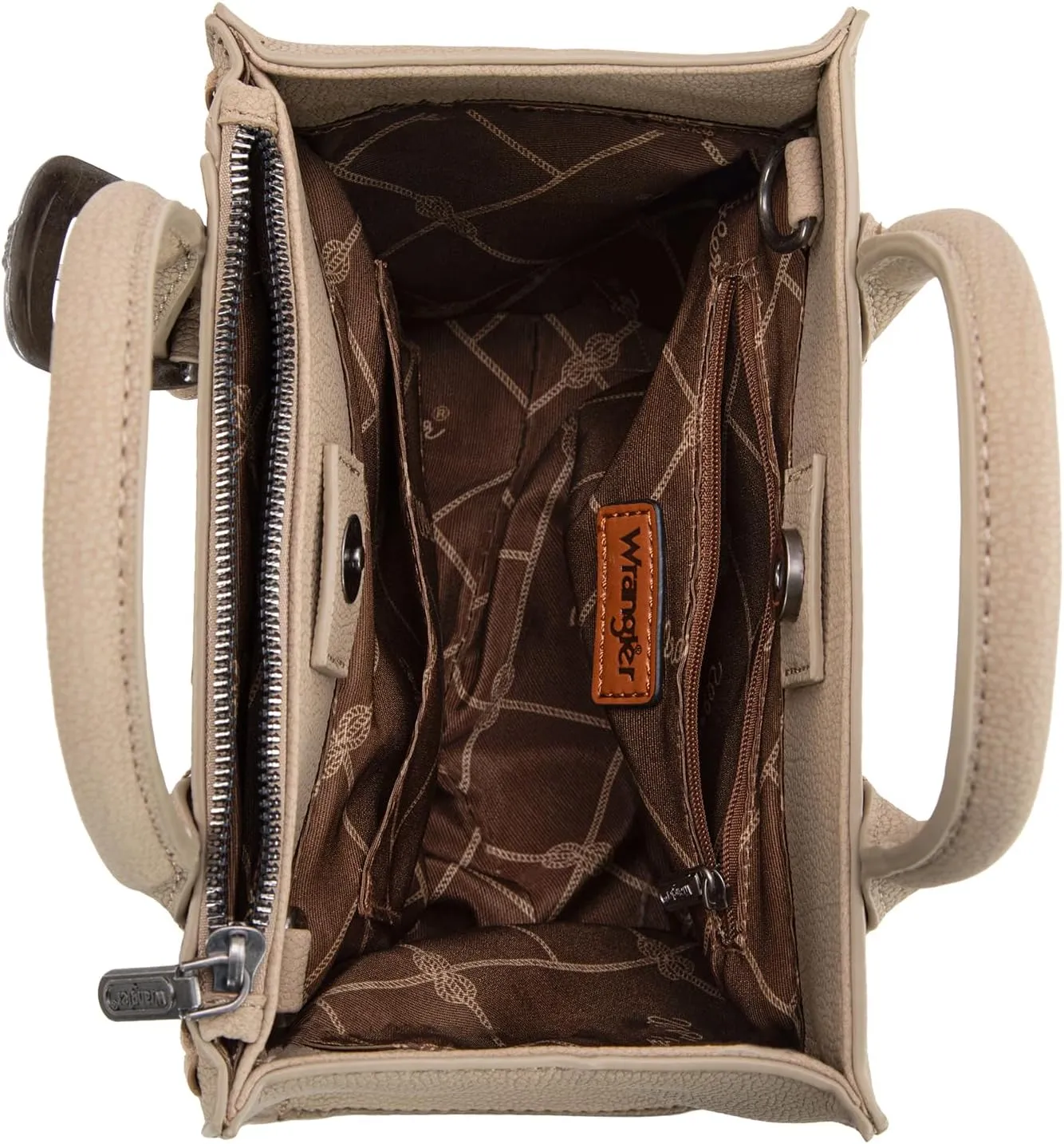 Wrangler Tote Bag for Women Western Cowhide Purse and Wallet Set