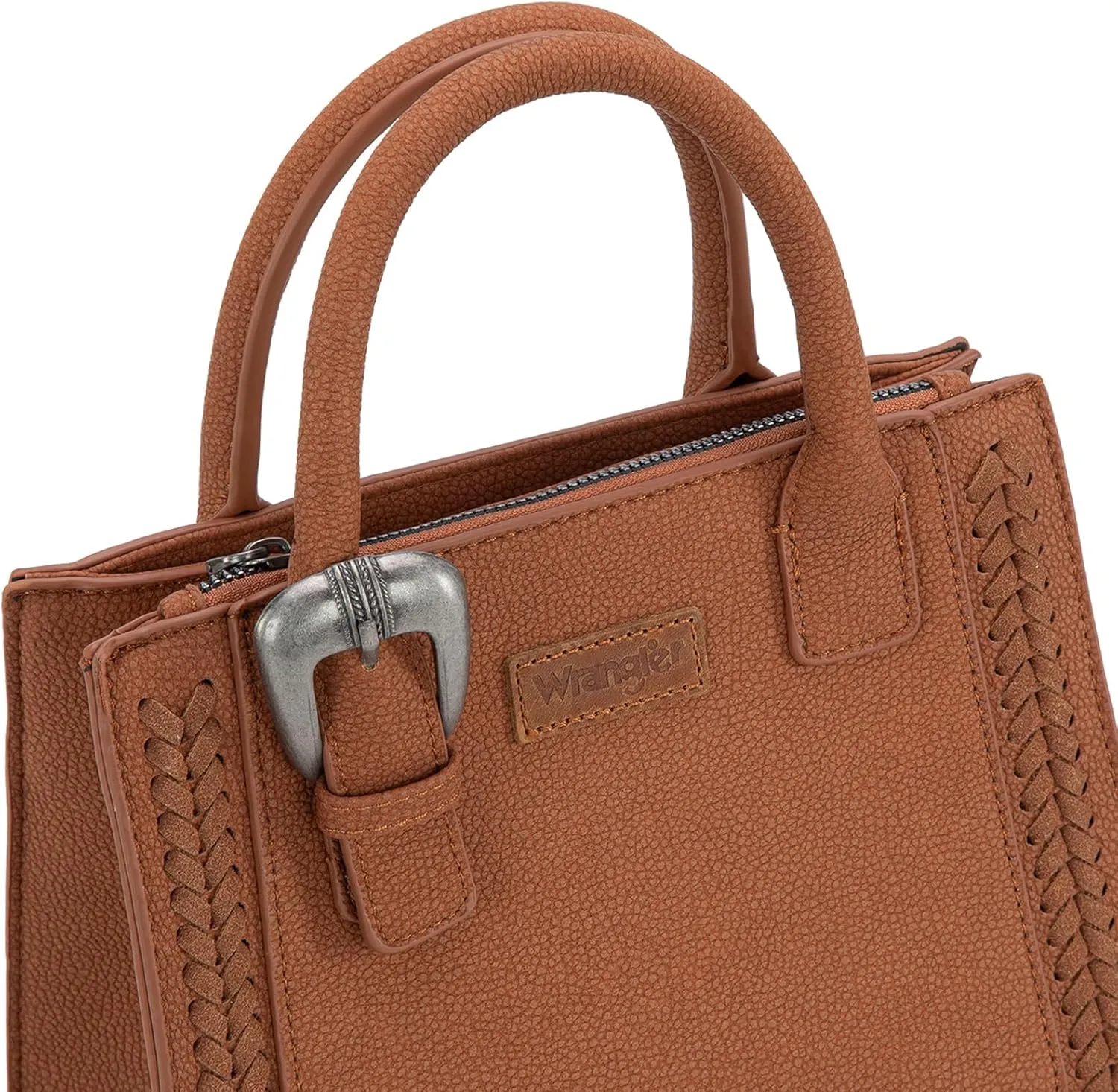 Wrangler Tote Bag for Women Western Cowhide Purse and Wallet Set