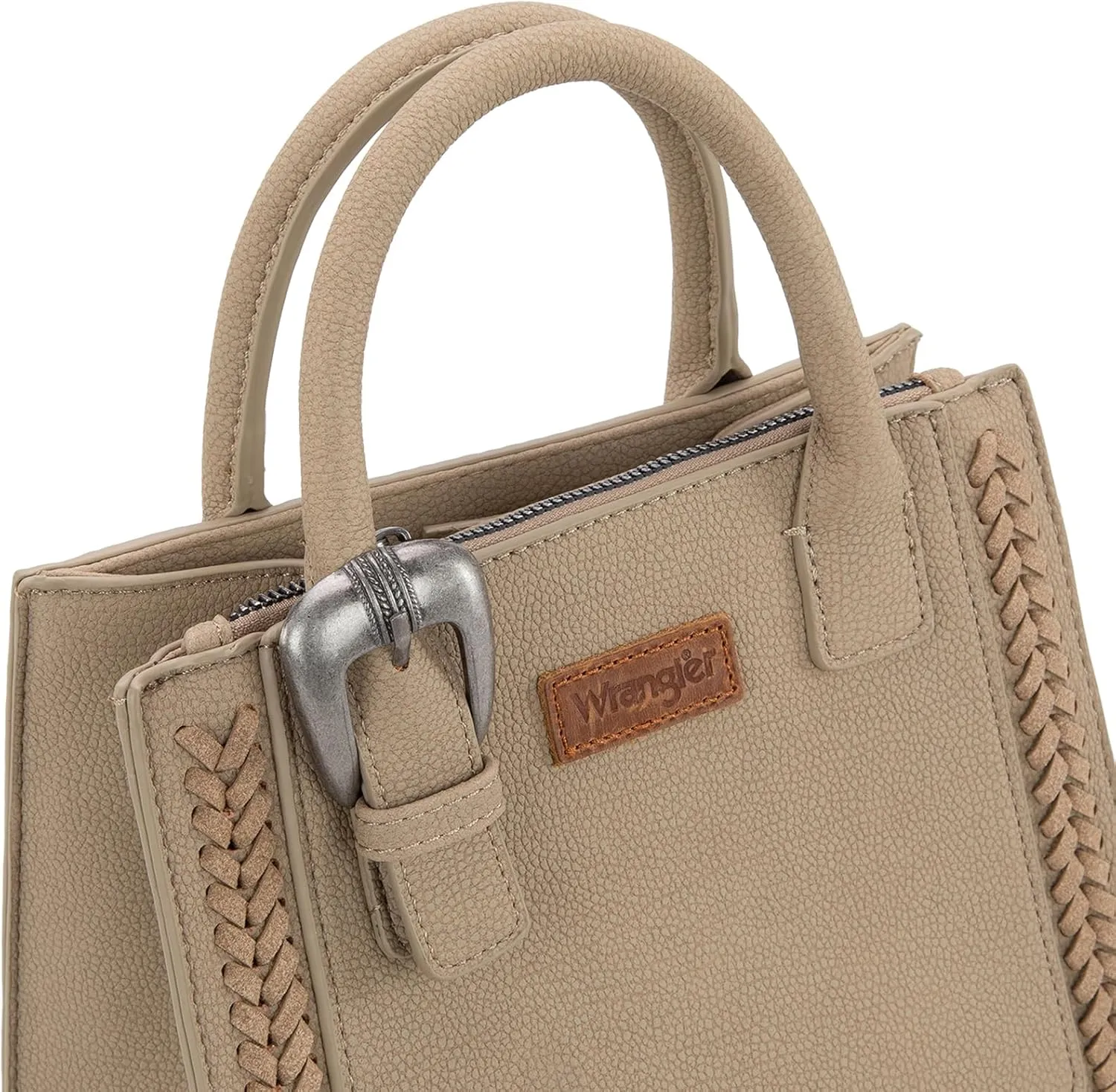 Wrangler Tote Bag for Women Western Cowhide Purse and Wallet Set