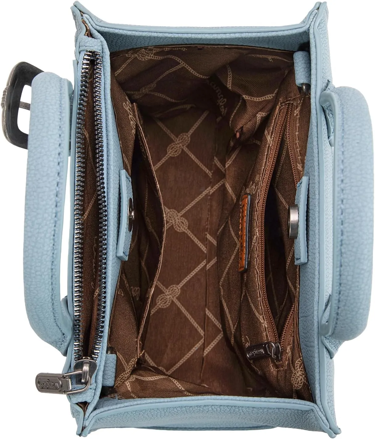 Wrangler Tote Bag for Women Western Cowhide Purse and Wallet Set