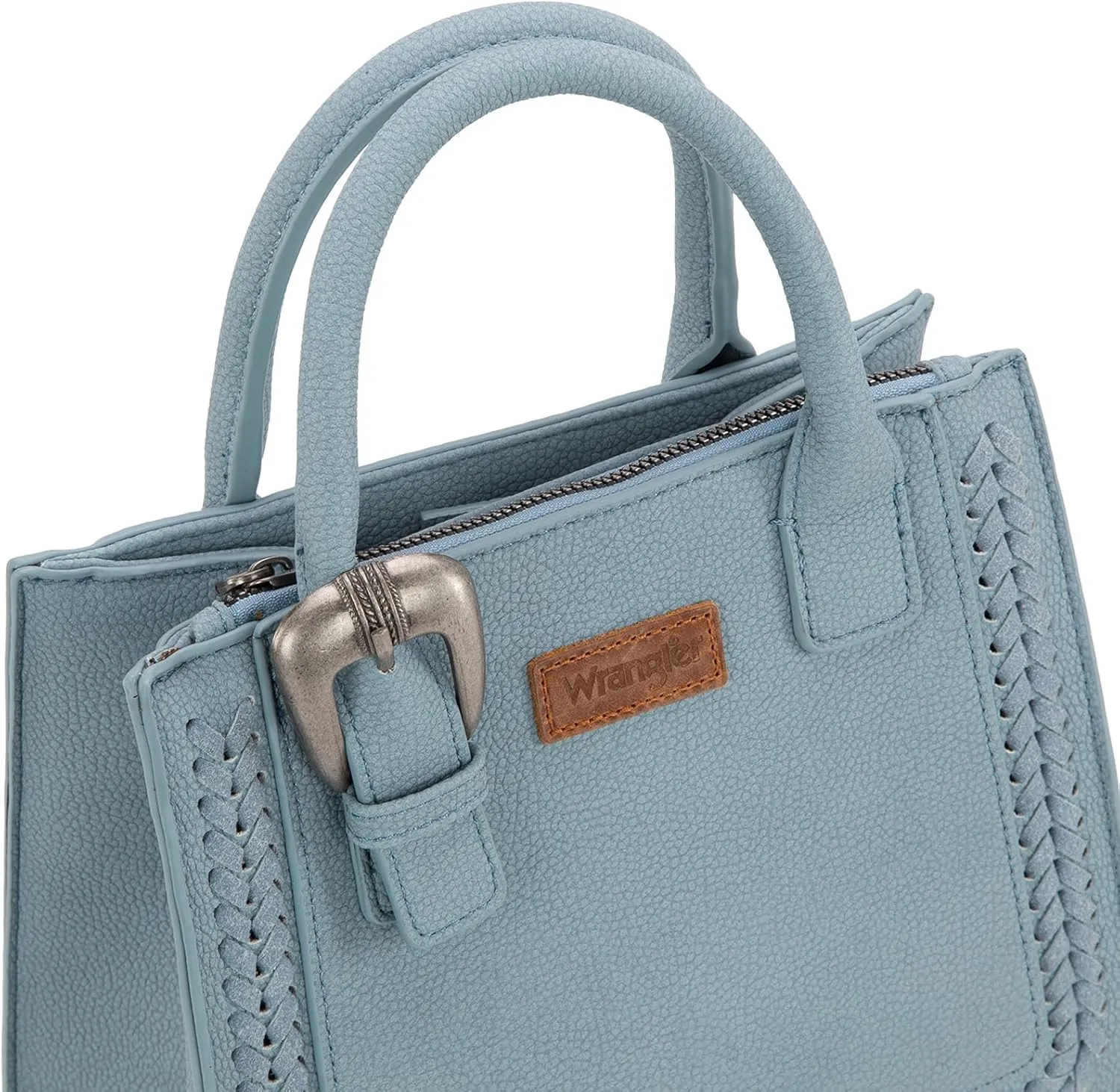 Wrangler Tote Bag for Women Western Cowhide Purse and Wallet Set