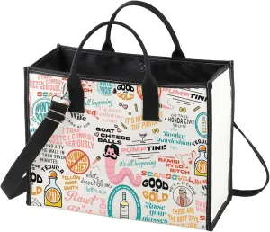 WZMPA Housewife Cosmetic Bag Housewife Fans Gift Lisa Housewife Zipper Pouch Bag Housewife TV Show Merchandise (Good as Gold BG)