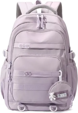 YJMKOI Kids Backpack for Girls Middle-School Elementary Bookbags Aesthetic Backpack for Teen Girls-Boys