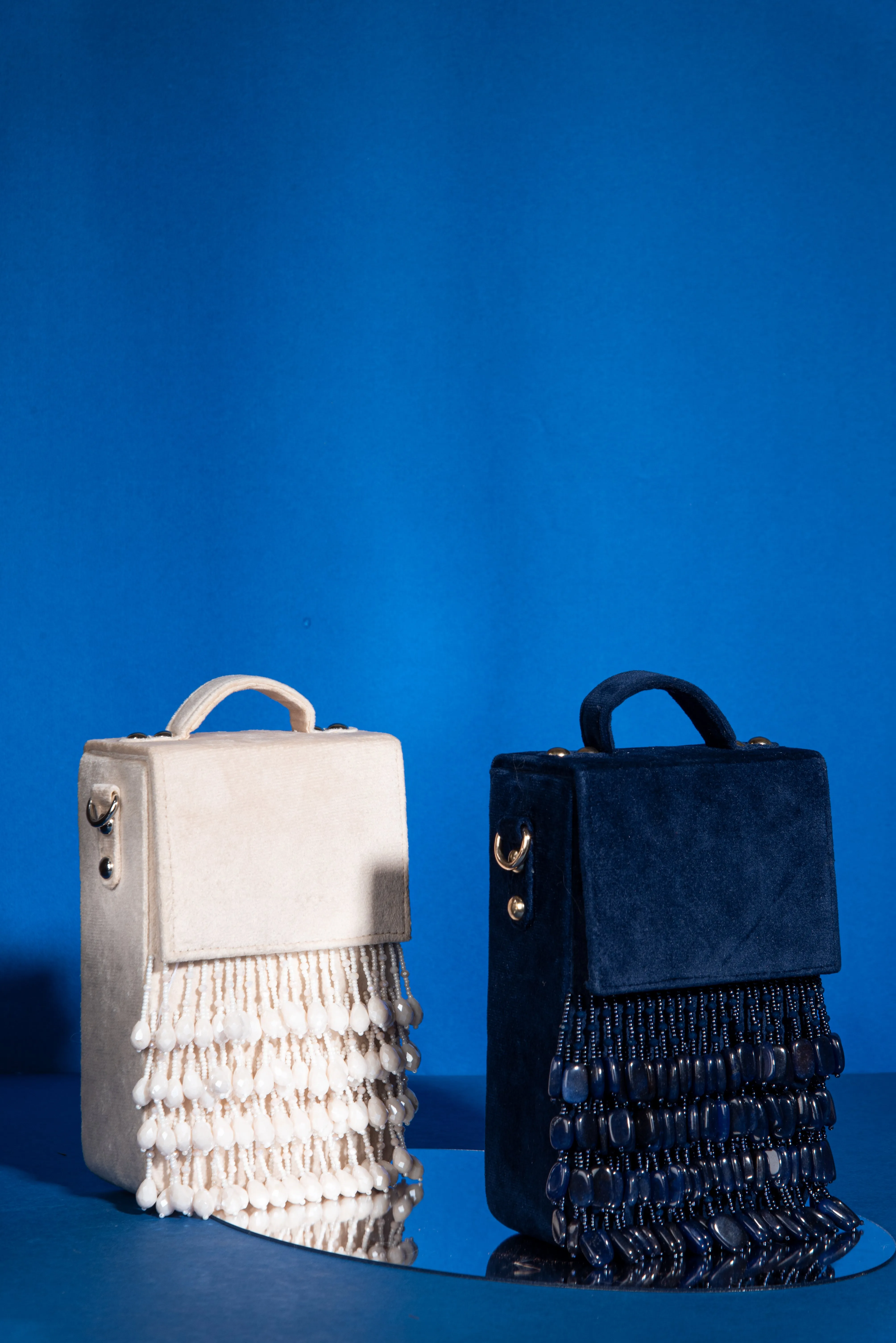 ZARA BOX BAG- White