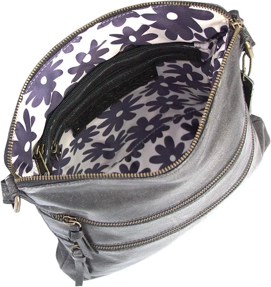 Zuri Leather Crossbody Bag